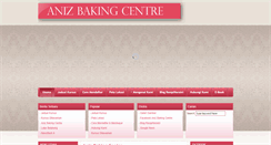 Desktop Screenshot of anizbakingcentre.com